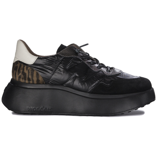 Wonders Women's Sneakers low shoes Roma Negro Plomo