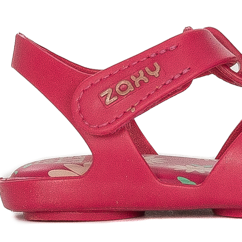 Zaxy Daisy Baby Children's Sandals with Velcro Dark Pink