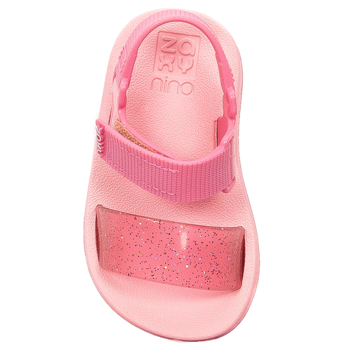 Zaxy Zaxynina Moderninha Baby with Velcro Light Pink Sandals