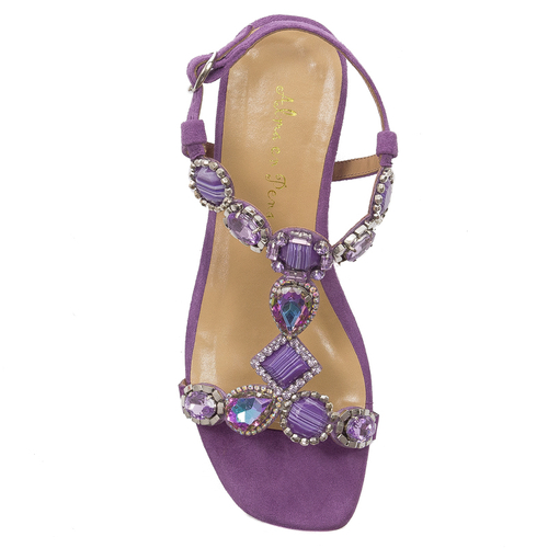 Alma En Pena Violet Sandals V23413