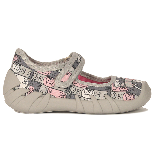 Befado Children's Girls Low shoes Gray