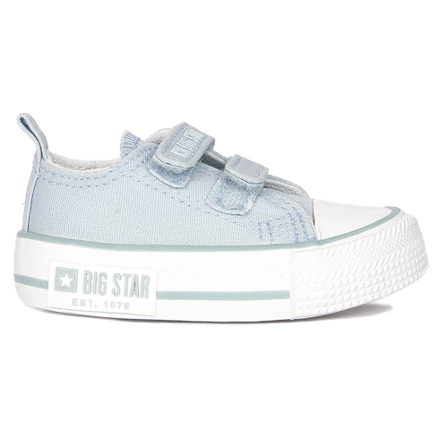 Big Star Children's Blue sneakers for girls with Velcro