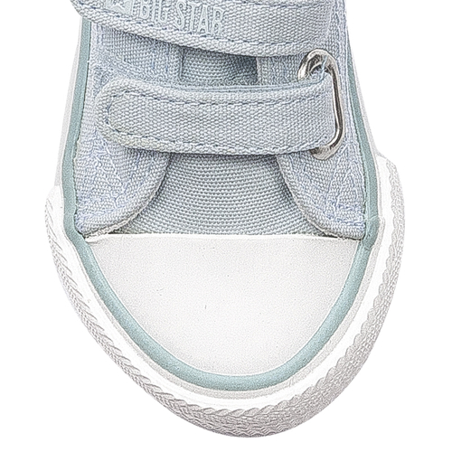 Big Star Children's Blue sneakers for girls with Velcro