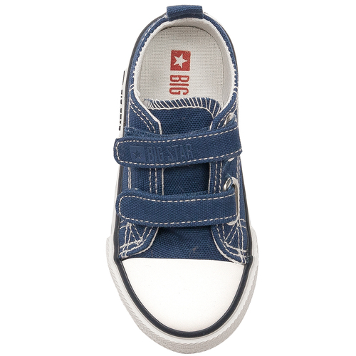 Big Star Children's sneakers for boys with velcro navy blue