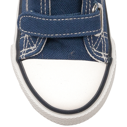 Big Star Children's sneakers for boys with velcro navy blue