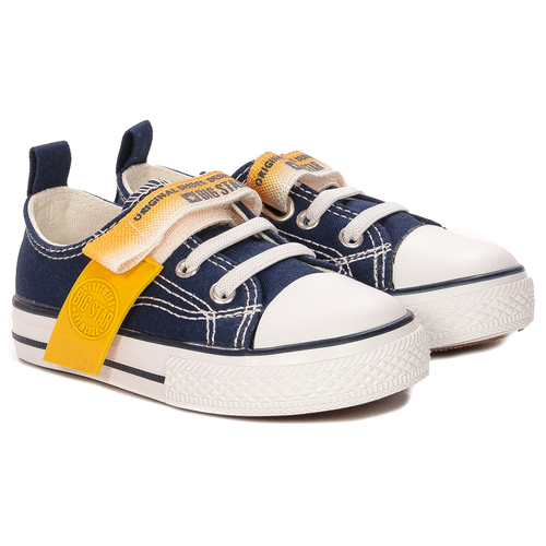 Big Star JJ374077 Navy Children's Trainers