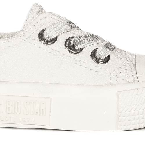 Big Star White children's sneakers