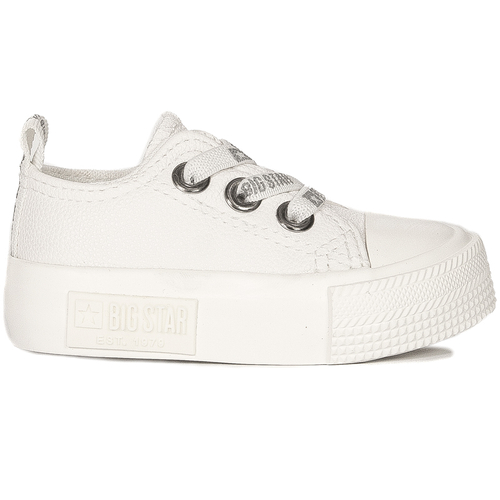 Big Star White children's sneakers