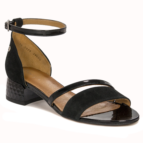 Black Women's Sandals 05516-01/00-1