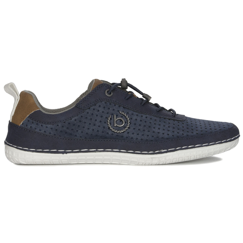 Bugatti Men's Dark Blue Cognac Low Shoes