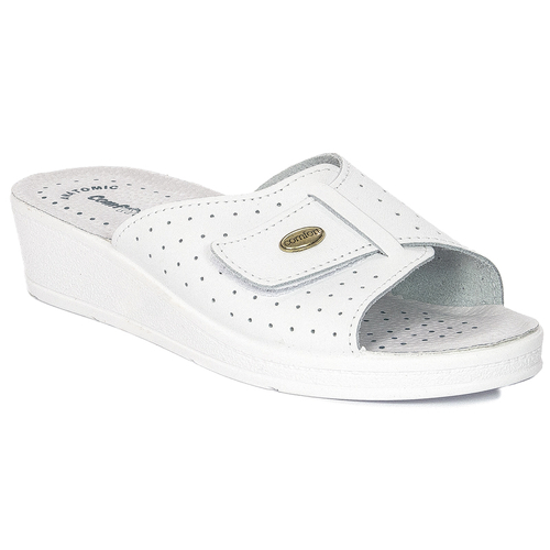 Comfooty Women's Slides White