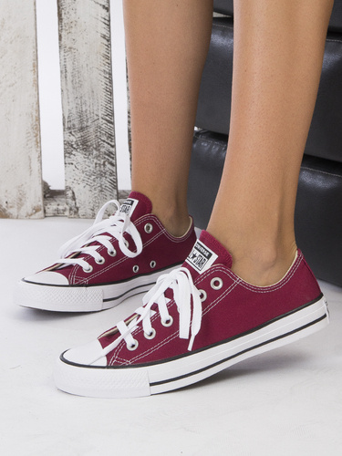 Converse Unisex All Star Unisex Maroon Trainers