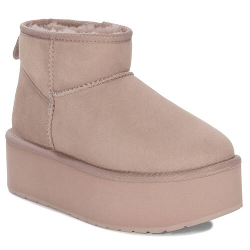 EMU Australia Stinger Micro Flatform Cameo Rose Boots