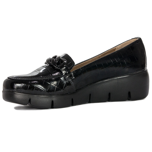 Filippo DP4128/23 BK Black Flat Shoes