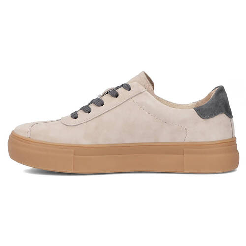 Filippo Leather Beige Low Shoes