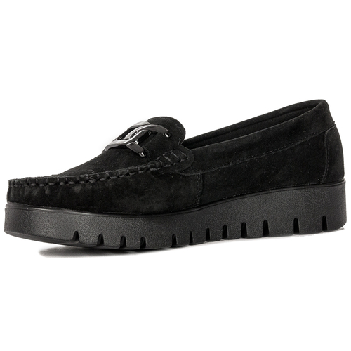 Filippo Loafers Leather Black Shoes 