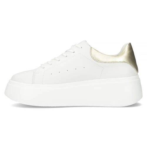 Filippo White Leather Sneakers