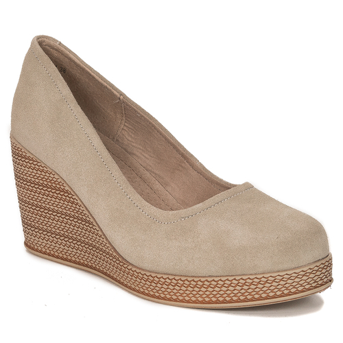 Filippo Women's shoes on a wedge Beige