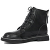 GOE Black Lace-up Boots