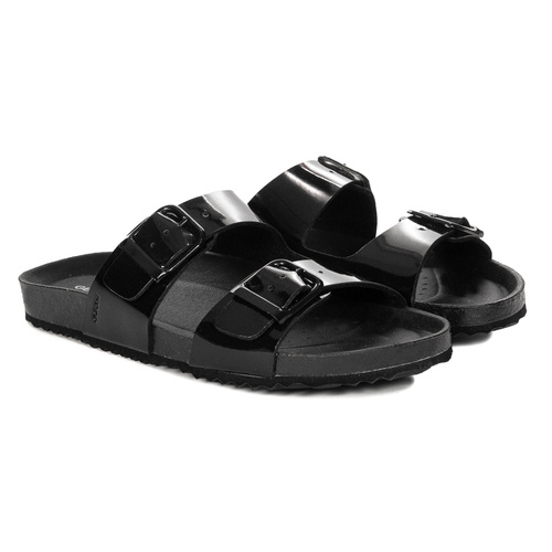 Geox Women's Flip-Flops Black