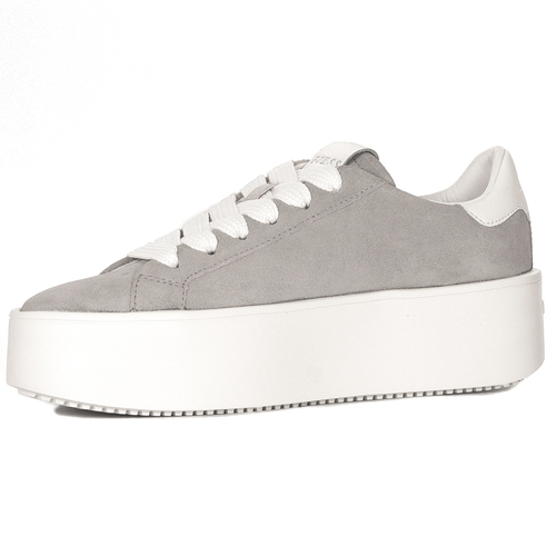 Guess Women Low Shoes Grey Laced