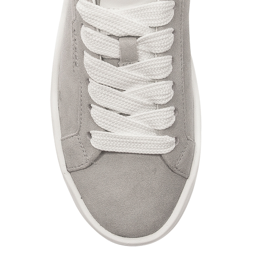 Guess Women Low Shoes Grey Laced