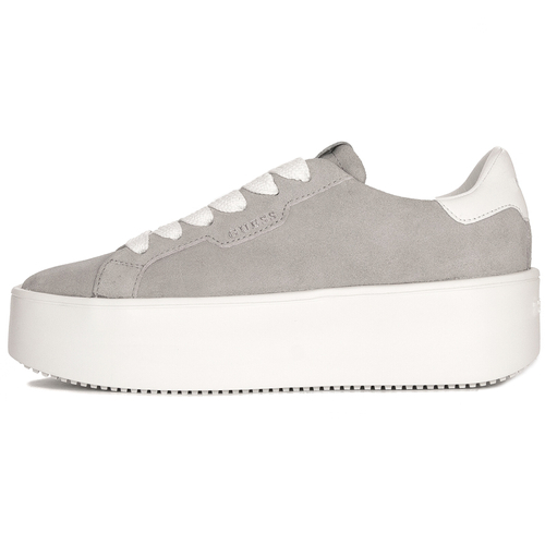 Guess Women Low Shoes Grey Laced