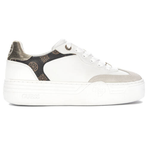 Guess Women's White Platform Sneakers