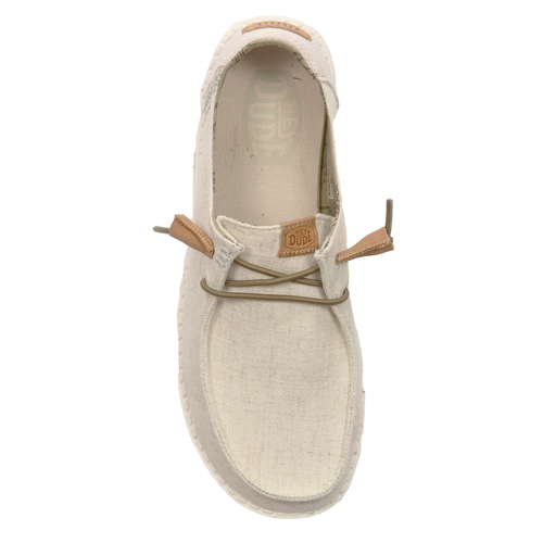 Hey Dude Women's Cream moccasins