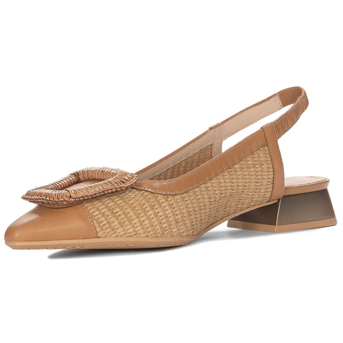 Hispanitas Cuoio Natural pumps