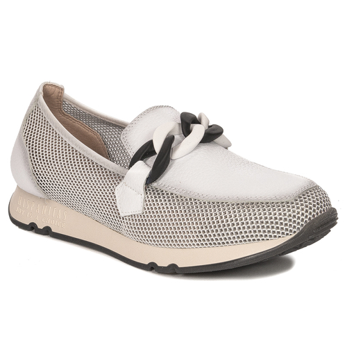 Hispanitas Low shoes loafers Kaira-V22 Melbourne Bolero White