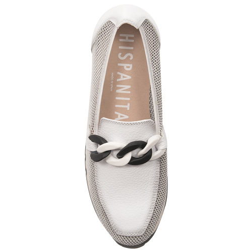 Hispanitas Low shoes loafers Kaira-V22 Melbourne Bolero White