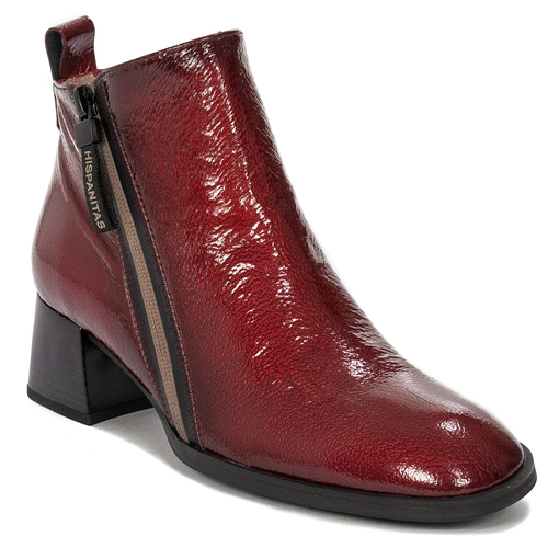 Hispanitas RIO-122 PICOTA boots in leather red