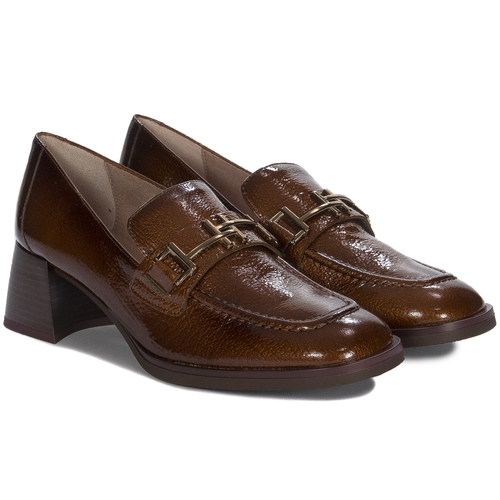 Hispanitas Women's Cuero brown Pumps