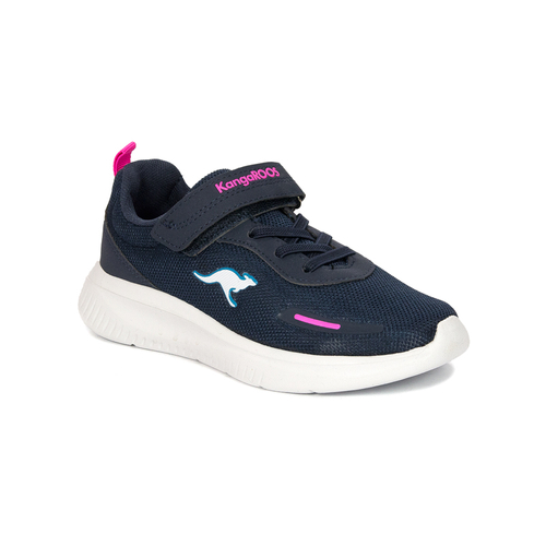 Kangaroos DK Navy / Daisy Pink children's girl's shoes