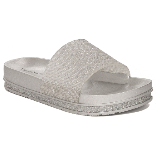 Laura Biagiotti Women Slides Silver