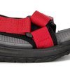 Lee Cooper Red Velcro women's sandals