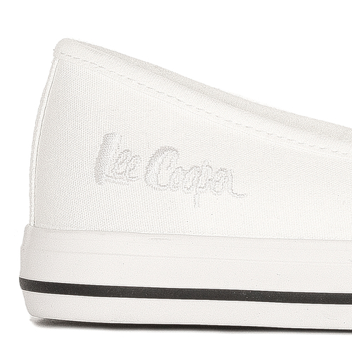 Lee Cooper Slip On White Sneakers