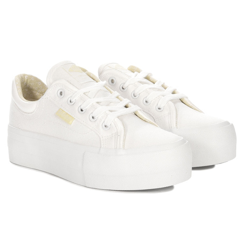 Lee Cooper Women's White Trainers