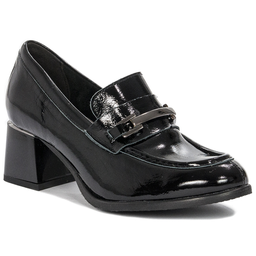 Lemar Women's leather black shoes