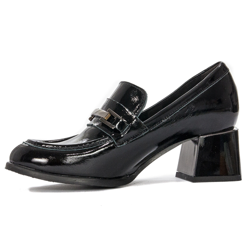 Lemar Women's leather black shoes