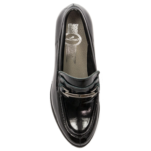 Lemar Women's leather black shoes