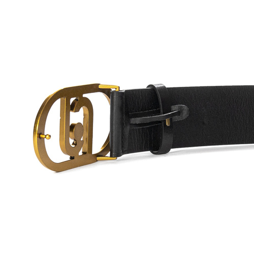 Liu Jo Women's Nero Black Leather Belt