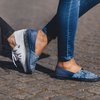 Maciejka 01930-68/00-0 Navy Flat Shoes