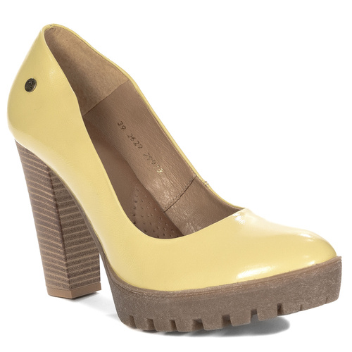 Maciejka 02629-53/00-1 Yellow Women's Pumps