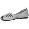 Maciejka 03497-06-00-6 Gray Flat Shoes