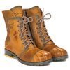 Maciejka 03961-07/00-4 Yellow Lace-up Boots