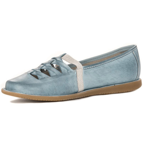 Maciejka 04094-34-00-6 Blue Flat Shoes