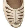 Maciejka 04499-25-00-1 Beige Gold Flat Shoes