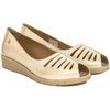 Maciejka 04499-25-00-1 Beige Gold Flat Shoes